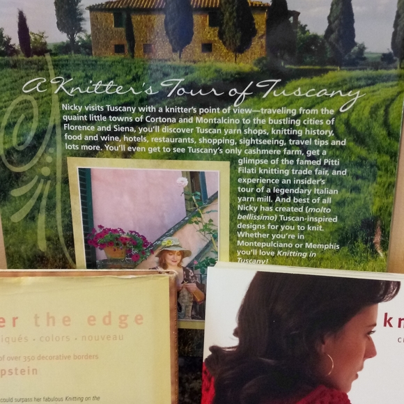 Knitting Nicky Epstein books set of 3 - Picture 8 of 16